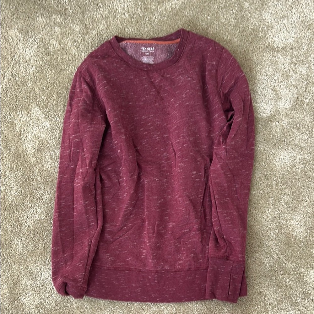 Tek Gear Maroon Ultrasoft Fleece